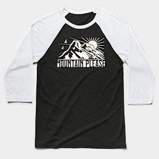 minimalist mountain adventure Baseball T-Shirt